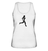 Runner Woman Pain - Ladies Organic Tank Top