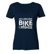 Just one More Bike I Promise! - Ladies Organic V-Neck Shirt