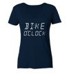 BI:KE O’CLOCK - Ladies Organic V-Neck Shirt