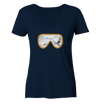 Skibrille - Ladies Organic V-Neck Shirt