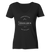 Leidenschaftliche Kraxlerin - Ladies Organic V-Neck Shirt - Wunschtext