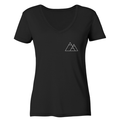 Berge - Ladies Organic V-Neck Shirt