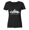 Trailrunning - Ladies Organic V-Neck Shirt