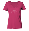 Laufausrüstung - Ladies Organic V-Neck Shirt