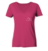 Berge - Ladies Organic V-Neck Shirt