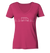 Herzschlag Vanlife Docproofed - Ladies Organic V-Neck Shirt - Wunschtext