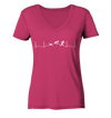 Herzschlag Triathlon Docproofed - Ladies Organic V-Neck Shirt