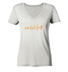 Meditate - Ladies Organic V-Neck Shirt
