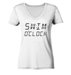 SW:IM O’CLOCK - Ladies Organic V-Neck Shirt