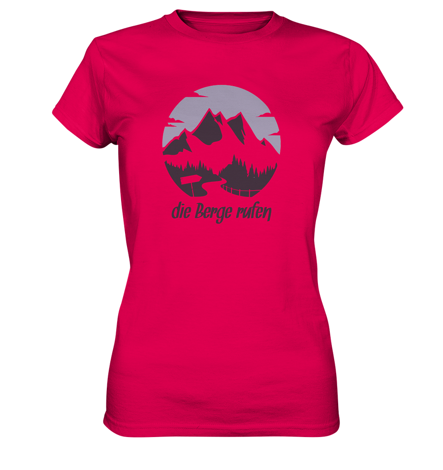 Die Berge Rufen - Ladies Premium Shirt - Sale