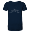 Handbike - Mens Organic V-Neck Shirt