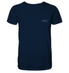 Wave - Mens Organic V-Neck Shirt