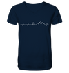 Herzschlag Berge Vanlife - Mens Organic V-Neck Shirt