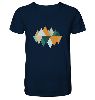Berge - Mens Organic V-Neck Shirt