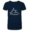 Wild & Free - Mens Organic V-Neck Shirt