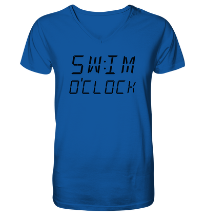 SW:IM O’CLOCK - Mens Organic V-Neck Shirt