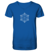 Schneeflocken Mandala - Mens Organic V-Neck Shirt
