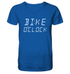 BI:KE O’CLOCK - Mens Organic V-Neck Shirt