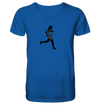 Runner Woman Pain - Mens Organic V-Neck Shirt