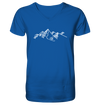Skifahren - Mens Organic V-Neck Shirt