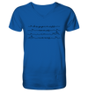 Happiness comes in waves - Mens Organic V-Neck Shirt
