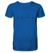Herzschlag Windsurfer - Mens Organic V-Neck Shirt