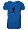 Runner Man Pain - Mens Organic V-Neck Shirt