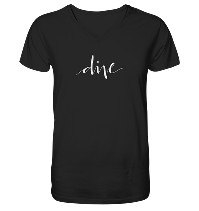 Dive - Mens Organic V-Neck Shirt
