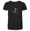 Snowboarden - Mens Organic V-Neck Shirt