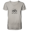 Bike Forever - Mens Organic V-Neck Shirt
