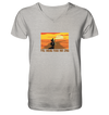 The Road has no End - Mens Organic V-Neck Shirt