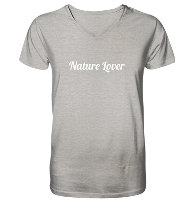 Nature Lover - Mens Organic V-Neck Shirt