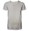 Ich bin dann mal in den Bergen - Mens Organic V-Neck Shirt - Wunschtext