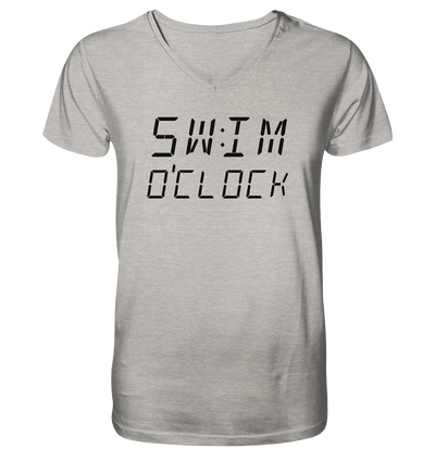 SW:IM O’CLOCK - Mens Organic V-Neck Shirt