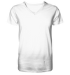 Ich bin dann mal in den Bergen - Mens Organic V-Neck Shirt - Wunschtext