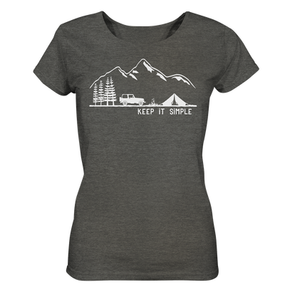 Keep it Simple - Ladies Organic Shirt Meliert