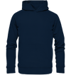 Aussicht mit unserem Hund - Organic Fashion Hoodie - Wunschtext