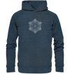 Schneeflocken Mandala - Organic Fashion Hoodie