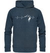 Herzschlag Klettern - Organic Fashion Hoodie