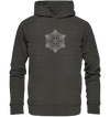 Schneeflocken Mandala - Organic Fashion Hoodie