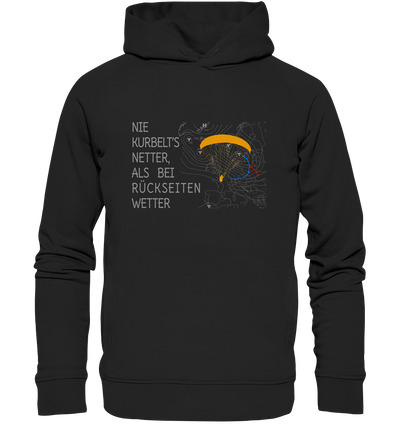 Rückseiten Wetter - Organic Fashion Hoodie