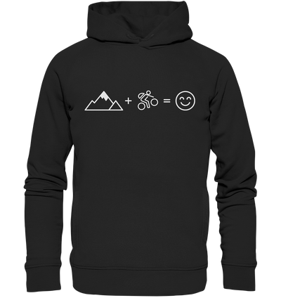 Just Smile - Organic Fashion Hoodie