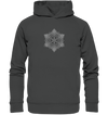 Schneeflocken Mandala - Organic Fashion Hoodie