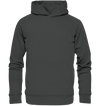 Aussicht mit unserem Hund - Organic Fashion Hoodie - Wunschtext