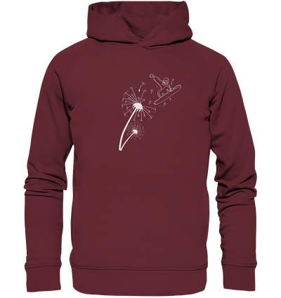 Snowboard Pusteblume - Organic Fashion Hoodie