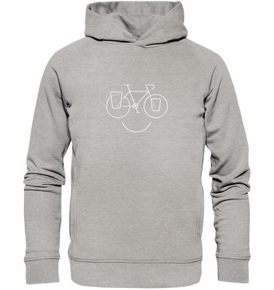 Just Smile - Trekking Fahrrad - Organic Fashion Hoodie