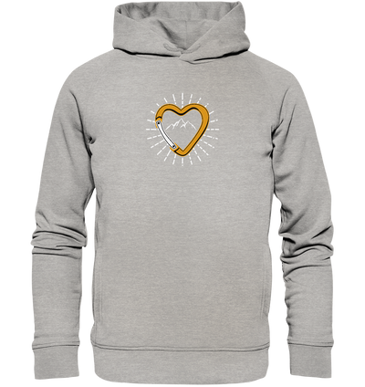 Karabiner Herz - Organic Fashion Hoodie