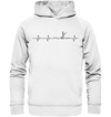 Herzschlag Stand Up Paddle - Organic Fashion Hoodie