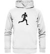 Runner Man Pain - Organic Fashion Hoodie