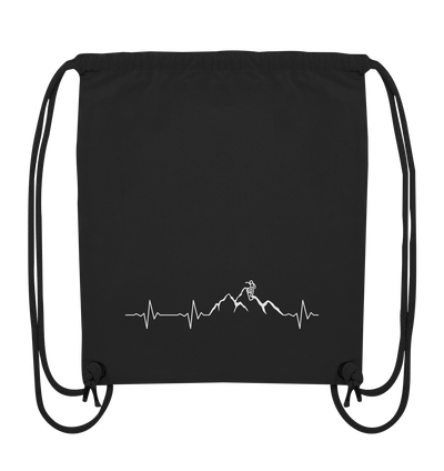 Herzschlag Snowboarden - Organic Gym Bag